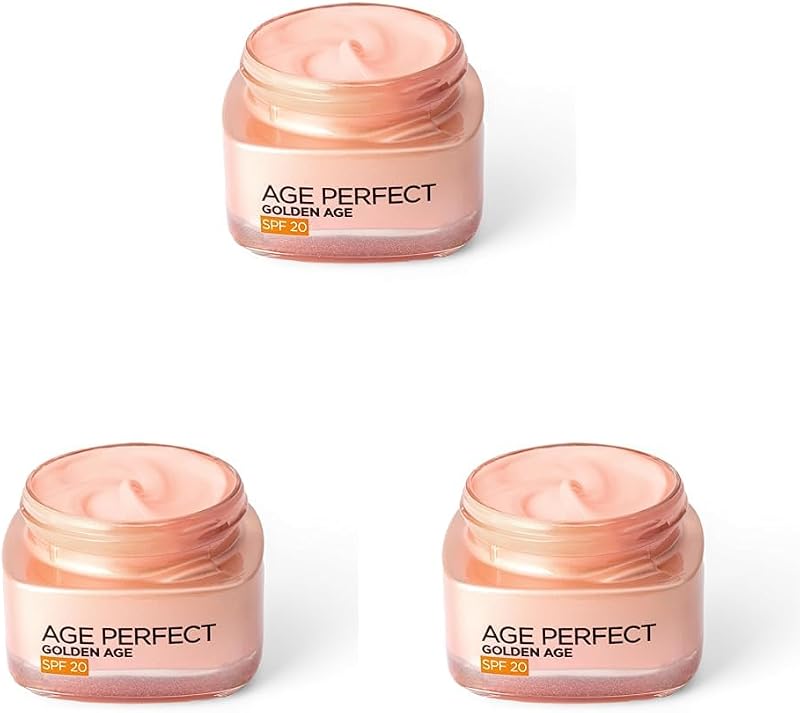 L'Oréal Age Perfect Golden Age SPF 15 Day Cream 50ml Pack of 3