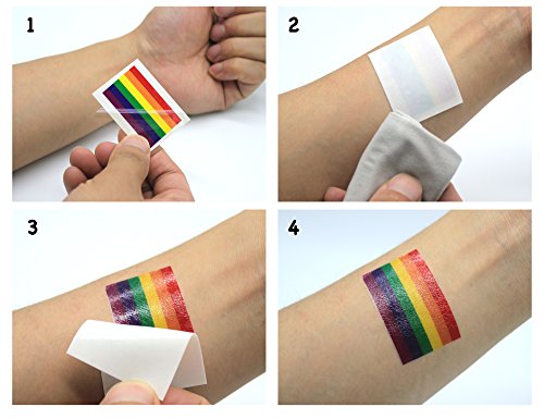 6 Fiomia+Temporary+Stickers+Waterproof+Removable