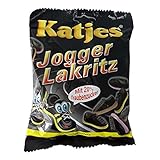 Katjes Jogger Lakritz 200g / 7oz Soft Licorice with Fruit Foam