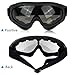 Ski Goggles SiFREE UV400 Protective with Windproof Dustproof Anti-shock Anti-Glare Lenses Skate Glasses for Ice-Skate Snowboard Snowmobile Bicycle Motorcycle