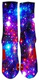 Kalily Brand New Custom Galaxy Elite Socks With Design