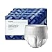 Unisex Incontinence Underwear, Overnight Absorbency, M, 64 Count