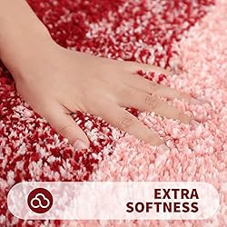 OLANLY Luxury Toilet Rugs U-Shaped 20x20, Extra