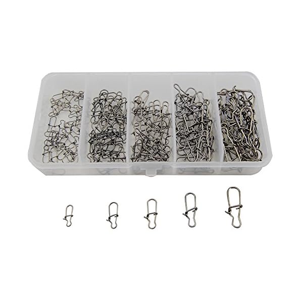 Easy-Catch-150pcsbox-0-4-Stainless-Steel-Duo-lock-Snap-Swivel-Nice-Snaps-USA-Fishing-Tackle-Kit-for-Saltwater