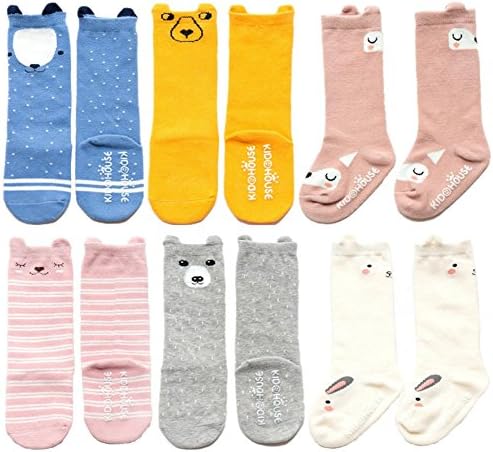 Boutique Unisex Baby Socks Non-Slip Knee-High Stockings for Toddler Boy Girls