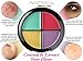 Aesthetica Color Correcting Cream Concealer Palette - Conceals Blemishes/Imperfections - Includes Green, Purple, Yellow, Salmon Color Correctors