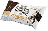 The Best Protein Bar Ever - One (1) Bar - Smores - Sports Performance Nutrition With Lepticore - 100% Satisfaction Guarantee - Sample
