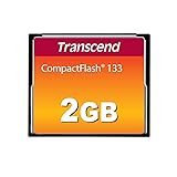 Transcend 2GB CF133, CompactFlash Memory Card, CF