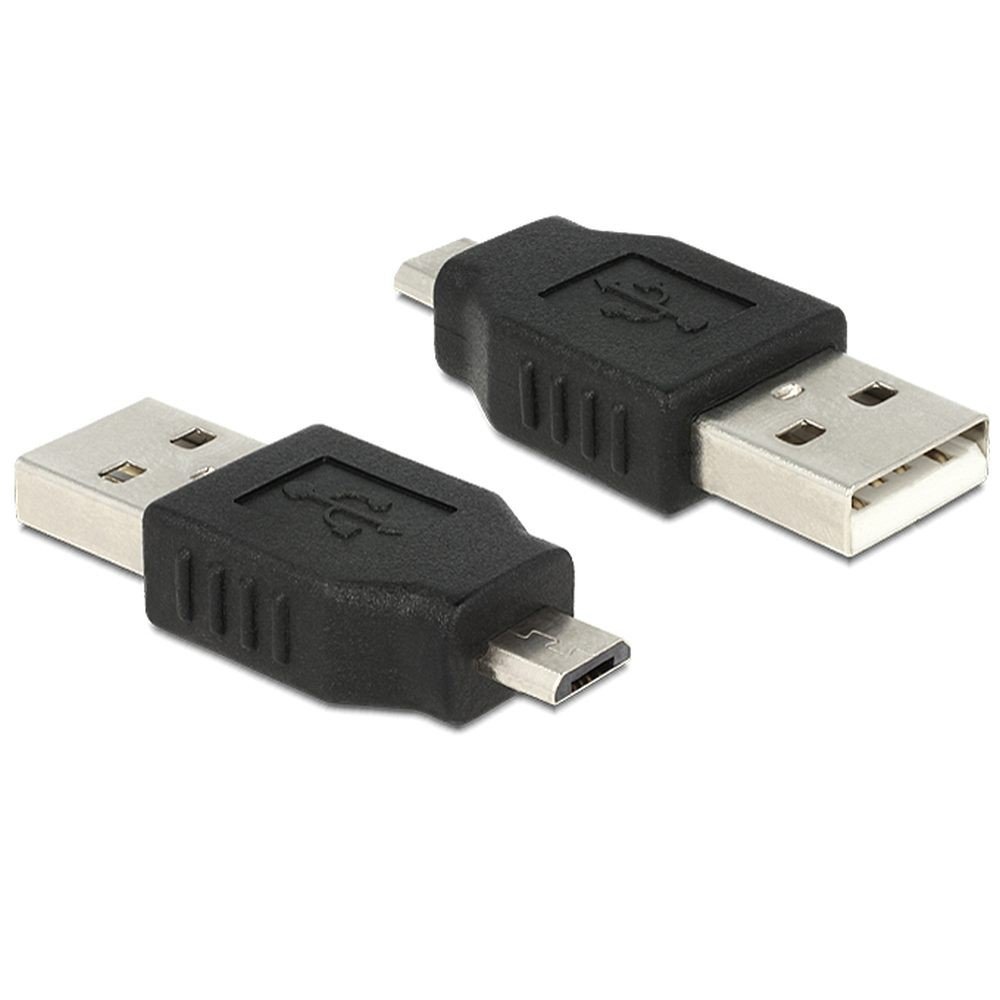DeLOCK Adaptor USB Micro-B Male to USB 2.0 A-Male – 65036
