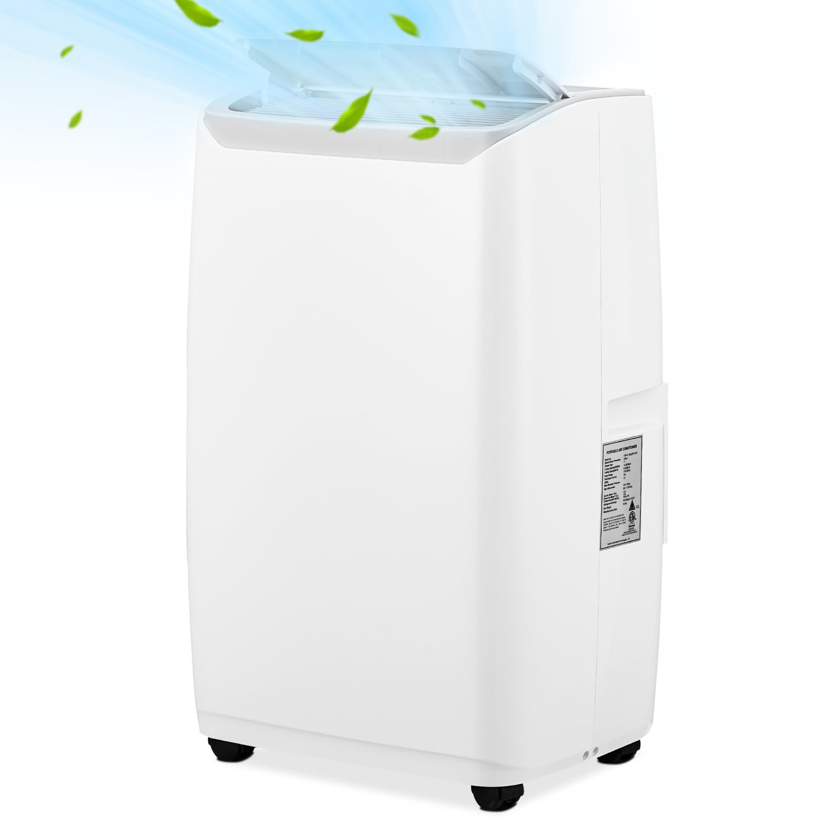 Photo 1 of Air Conditioner, Towallmark14,000 Btu Air Conditioner Portable, for Room up to 750 Sq. Ft. with Remote Control, 3-Speed Fan, Suitable For Rooms Between 550-750 sqft