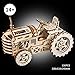 ROBOTIME Wooden Mechanical Gears Kits 3D Puzzle Brain Teaser Executive Desk Toys