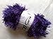 Large 100 Gram Skein Purple Eyelash Yarn Fun Fur 164 Yards