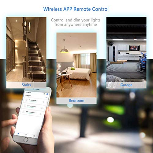 3 Way Smart Dimmer Switch Kit, TESSAN WiFi Dimmable Led Light Switch