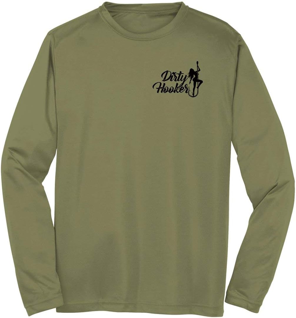 Dirty Hooker Fishing Gear, Long Sleeve Dryfit