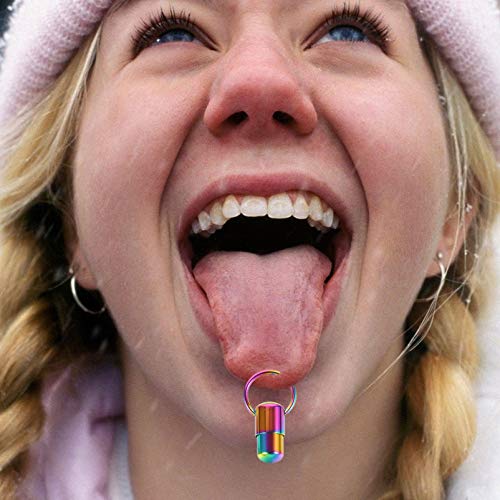 generic 2 Pcs Vibrating Tongue Ring Stainless Steel Prickly Straight Barbells Body Piercing Jewelry Tongue Bar Stud for Women Men Use Assorted Color in Kenya | Whizz generic 2 Pcs Vibrating Tongue Ring Stainless Steel Prickly Straight Barbells Body Piercing Jewelry Tongue Bar Stud for Women Men Use Assorted Color in Kenya | Whizz