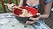 China Melamine Soup Bowls Set of 2-8 Inches, Red and Black for Ramen Noodles, Pho and Menudo, by Umami Tableware