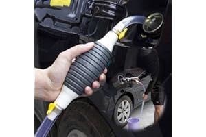 Multifunction Liquid Sucker Pump, 2024 Upgrade Manual Fuel Transfer Pump High Flow Siphon Hand Pump, Pump for Gas Gasoline Oi