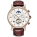 BINSSAW Men Tourbillon Automatic Mechanical Watch Luxury Brand Leather Fashion Casual Stainless Steel Sports Watches for Male