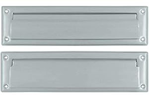 Deltana MS212U26D 13 1/8-Inch Mail Slot with Solid Brass Interior Flap