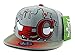 Chicago New Leader Bull Head Skyline Bulls Colors Gray Red Era Snapback Hat Cap
