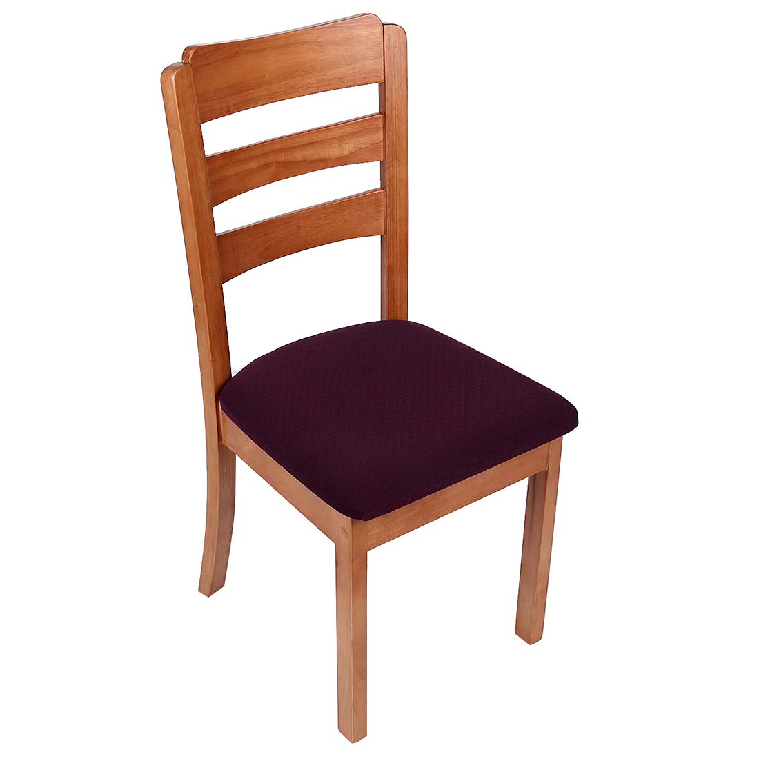Set Of 6 Removable Washable Anti Dust Dinning Upholstered Chair Seat Cushion Slipcovers Smiry Stretch Spandex Jacquard Dining Room Chair Seat Covers Beige Slipcovers Home Kitchen Fcteutonia05 De