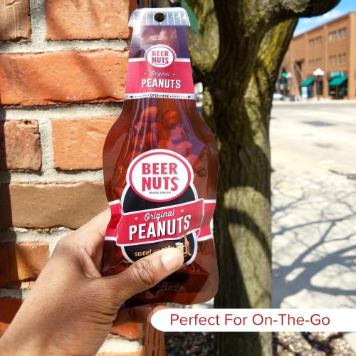 BEER NUTS Original Peanuts Sweet & Salty Roasted Peanuts Gourmet