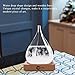 3D HOME Storm Glass Weather Stations Water Drop Weather Predictor Creative Forecast Nordic Style Decorative Weather Glass (Medium)