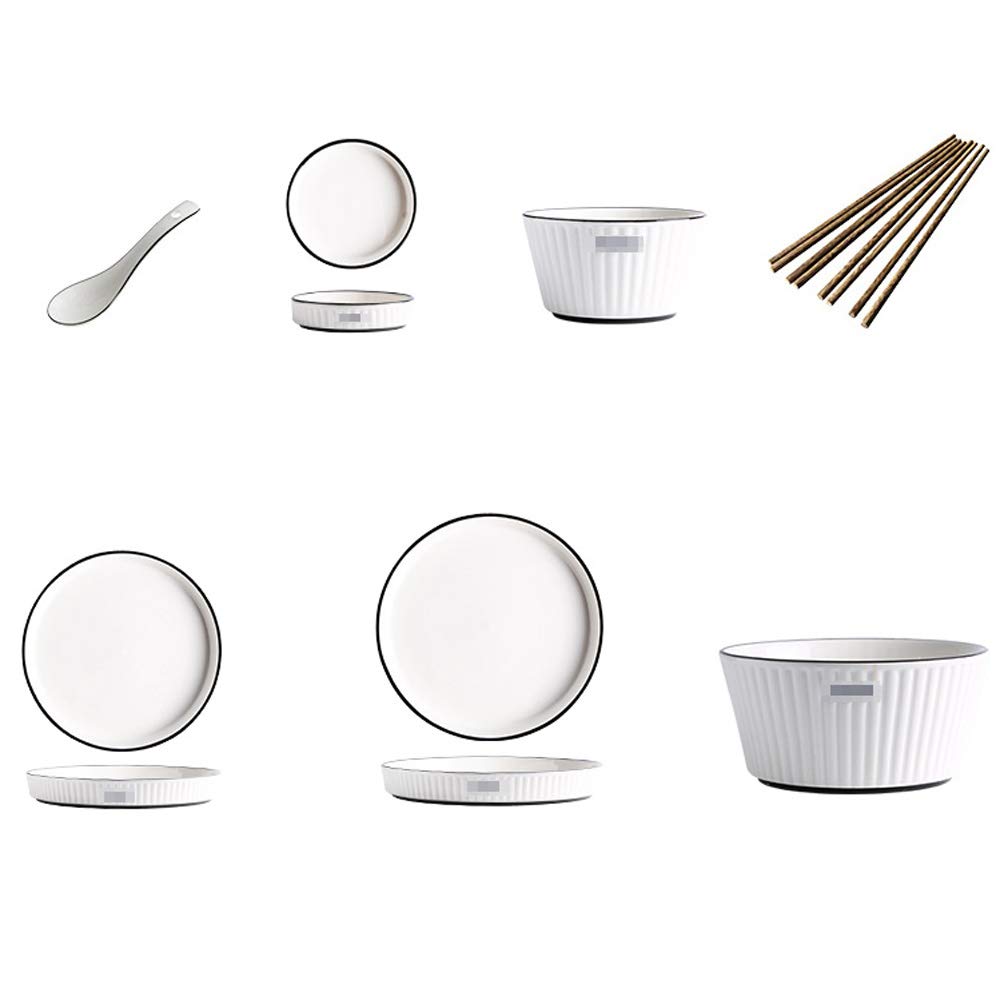 PSAF Tazón, tazón de cerámica hogar Comer tazón Creativo Lindo ...