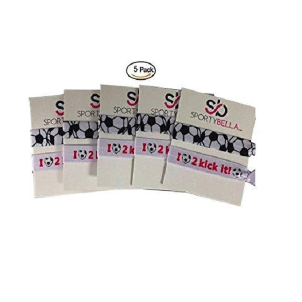 Buy Infinity Collection Soccer Hair Accessories 5 Sets Of Soccer