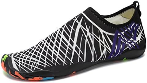 Laiwodun Unisex Water Sports Shoes Aqua Womens Mens for Barefoot Swimming Pool Beach Walk Surf Exercise