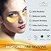Under Eye Mask for Dark Circles - 24K Gold Collagen Eye Patches for Moisturizing & Reducing Dark Circles | Remove Eye Bags & Puffy Eyes,Smoothing Skin, Natural Lift | 15 Pairs                           