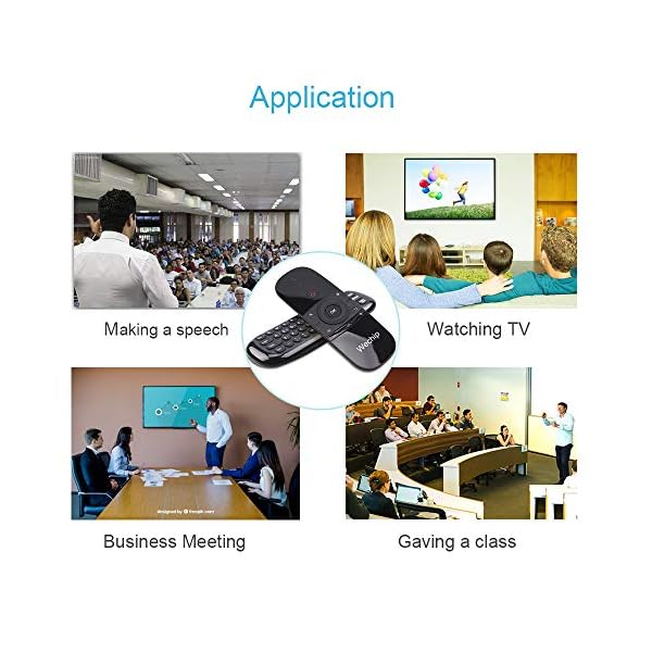 RunSnail-Air-Mouse-Remote-with-Keyboard-for-Android-TV-Box-Smart-TV-Computer-Laptop-Projector-HTPC-Media-Player 2.4GHz Air Mouse Remote with Keyboard, 6-Gyro Sensors Remote Rechargeable for Android TV Box, Smart TV, Computer, Laptop…