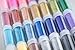 KittyKraft 28 Piece Extra Fine Glitter Set- Holographic, Metallic, and Iridescent Colors for Crafts and Slime