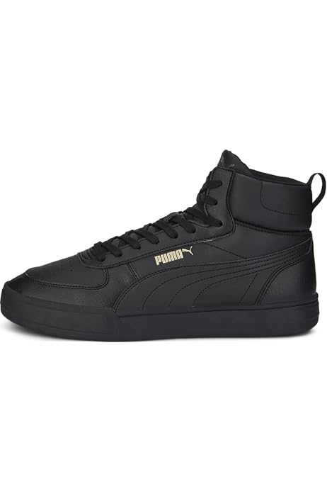 all black high top pumas