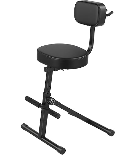 Amazon.com: K&M 14050 Stool with Backrest : Musical Instruments