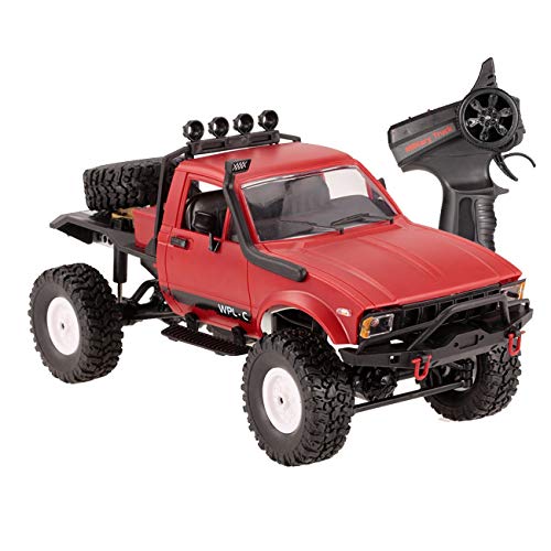 The perseids 1/16 2.4G 4WD Remote Control Car Off-Road Military Semi-Truck Vehicle RTR Gift for Kids