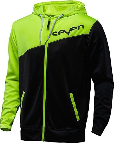 Seven MX Hype Hoodie-Flo Yellow-S