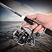 KastKing Mela II Spinning Reel, Light, Smooth Fishing Reel, Free Spare Graphite Spool, 10 + 1 BB, 5.2:1 Gear Ratio, Powerful Carbon Fiber Drag System.