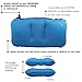 Ultralight Inflatable Backpacking/Camping Pillows - Compressible, Comfortable, Compact for Traveling, Lumbar Back Support, Hiking, Airplanes - Restful Sleep for Camp - Instant Camp Air Cloud (Blue)