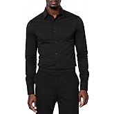 Beninos Men's Wrinkle Free Dress Shirts Slim Fit Long Sleeve Casual Button Down Shirt