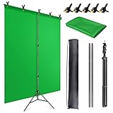 JEBUTU Green Screen Backdrop Kit with