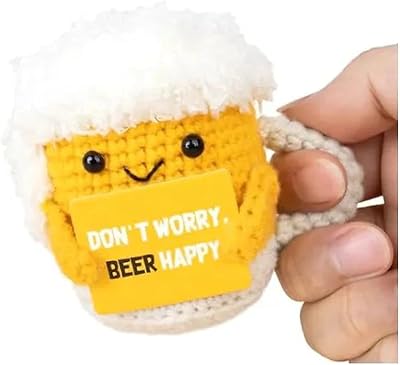 Bier Geschenk Bierkrug Design Emotional Support Weich Niedlich