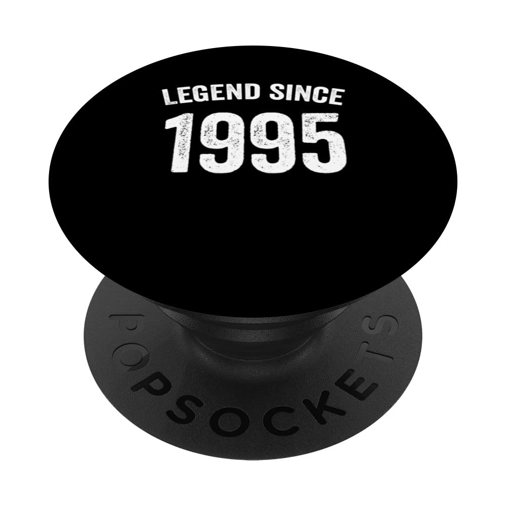 Vintage 1995 27th Birthday Idea for legend since 1995 PopSockets Swappable PopGrip