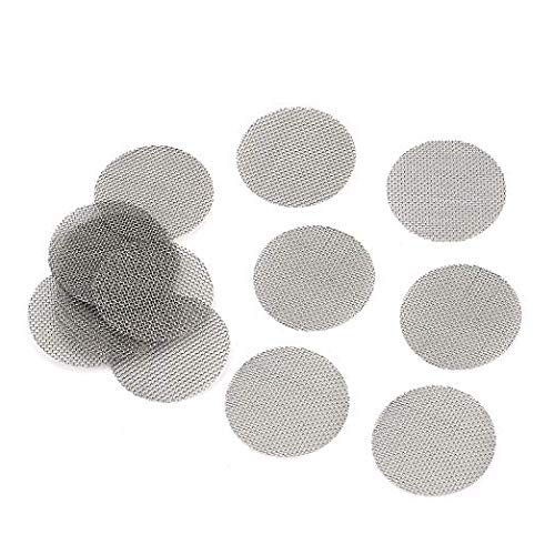 200 PCS Pipe Screens, Metal Pipe Screen 100% Stainless Steel, Pipe Screen Filters 1/2 Inch with Metal Box (My Grandfather and My Father's Choice) (1/2 Inch)
