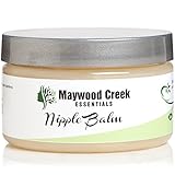 BEST NIPPLE BALM - Soothing Breastfeeding Cream for Irritated Nipples - LARGE 4 OZ - Safe for Breastfeeding & Nursing Moms - Natural & Organic Ingredients
