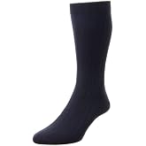 Pantherella Mens Pembrey Sea Island Cotton Over The Calf Dress Socks