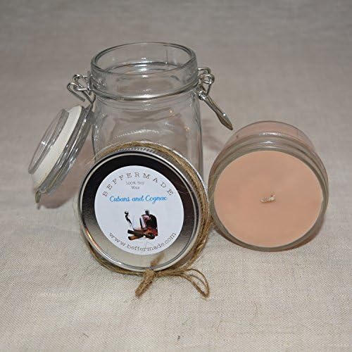 4 oz Cubans and Cognac Candle
