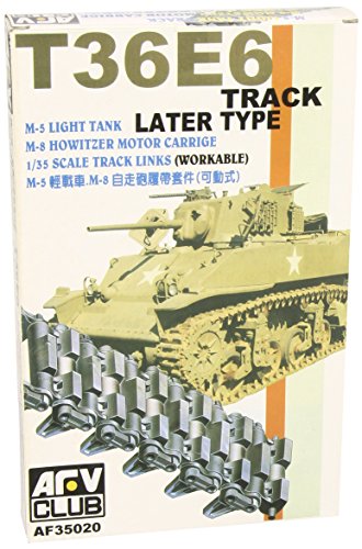 M5/M8 Light Tank T36E6 Track Links 1-35 AFV Club
