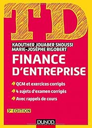 TD de finance d'entreprise