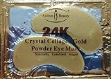 10/20/30/50/60/80/100 pairs wholesale New Crystal 24K Gold Powder Gel Collagen Eye Mask Masks Sheet Patch, Anti Ageing Aging, Remove Bags, Dark Circles & Puffiness, Skincare, Anti Wrinkle, Moisturising, Moisture, Hydrating, Uplifting, Whitening, Remo